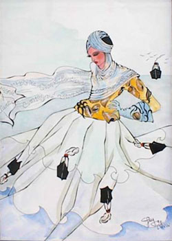 Illustration du poème